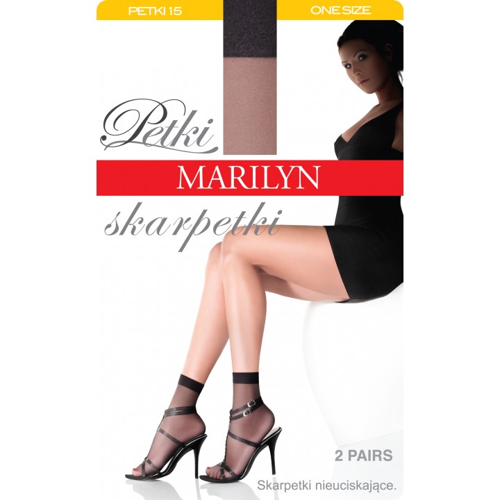 SKARPETY MARILYN PETKI LYCRA TABACO * 2PACK