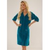 DE LAFENSE BATHROBE 431 VELVET M зеленый