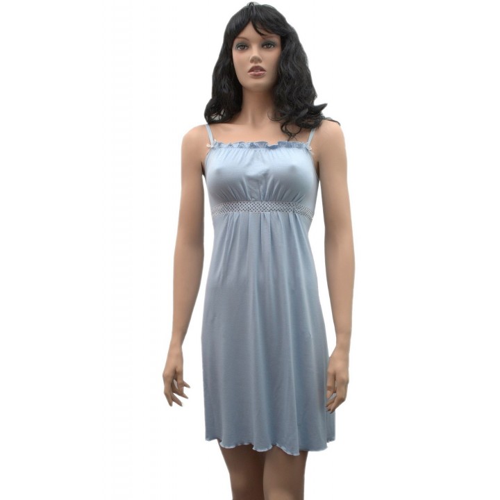 DE LAFENSE СОРОЧКА 418 JULIE XL синя