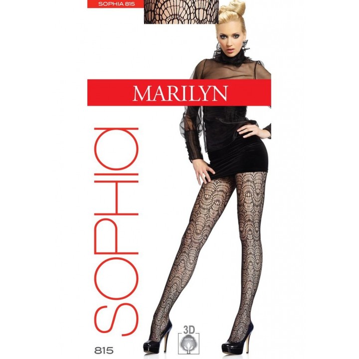 Колготки MARILYN SOPHIA 815 80 3/4 чорні