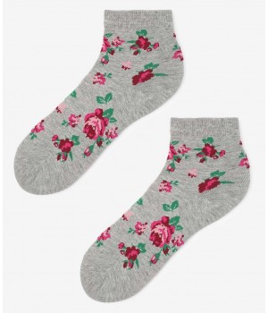 ШКАРПЕТКИ MARILYN ROSES 36-40 сірі