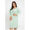 Рубашка OLYMPIA TARO 3019 AW24 XXL-3XL 3XL зеленая