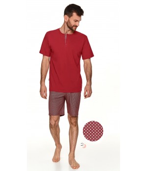 TARO 2736 ПІЖАМА МАКСИМ SS22 XXL бордо