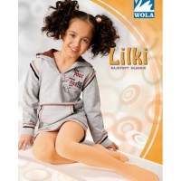WOLA LILKI КОРИЧНЕВЫЕ КОЛГОТКИ 140-146