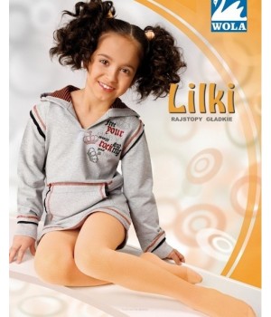 Колготки WOLA LILKI коричневі 140-146