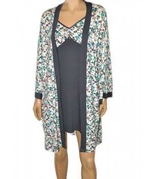 БАННЫЙ ХАЛАТ DE LAFENSE 468 MIA XL графит