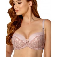 Бюстгальтер NIPPLEX VIRGINIA BIG BRA 75G розовый