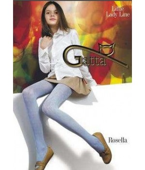 RAJSTOPY GATTA DZ ROSELLA 60 %PR 152-158 niebieski jasny