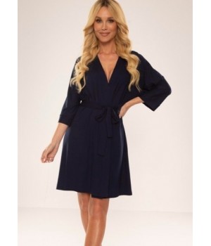 DE LAFENSE 871 VISA 3/4 S темно-синий халат