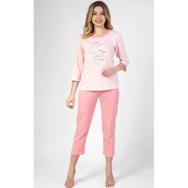 Піжама REGINA 671 РОЖЕВИЙ /L