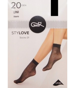 GATTA STYLOVE SOCKS WZ 01 універсальний nero