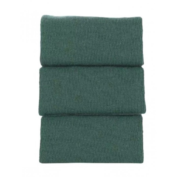 КОЛГОТКИ ИЗ ХЛОПКА WOLA ГЛАДКИЕ 6-11L 128-134 зеленые