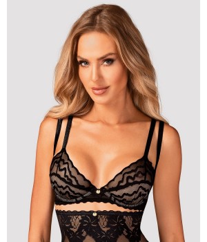 BIUSTONOSZ OBSESSIVE ARIENNA XL/XXL czarny