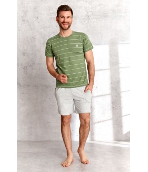 TARO 2513 BRUNO PAJAMAS SS21 M оливковый