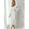 ЖІНОЧИЙ ХАЛАТ L&L 2551 AMIRA WHITE /S