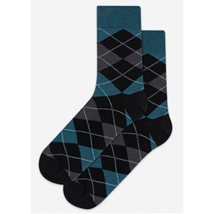 Носки мужские WOLA PERFECT MAN CASUAL WZ153 ЧЕРНЫЕ 42/44