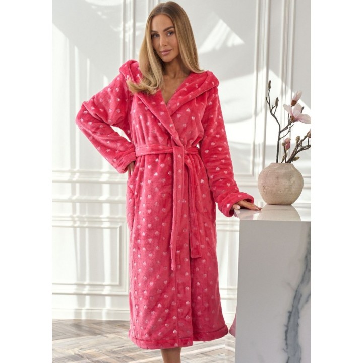 Женский халат L&L 2551 AMIRA MALINA /S