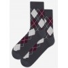Чоловічі шкарпетки WOLA PERFECT CASUAL WZ150 антрацитові 42/44