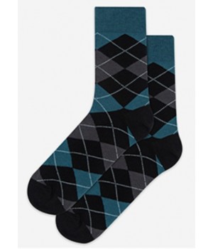 Чоловічі шкарпетки WOLA PERFECT CASUAL WZ153 чорні 45/47