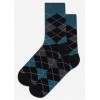 Чоловічі шкарпетки WOLA PERFECT CASUAL WZ153 чорні 39/41