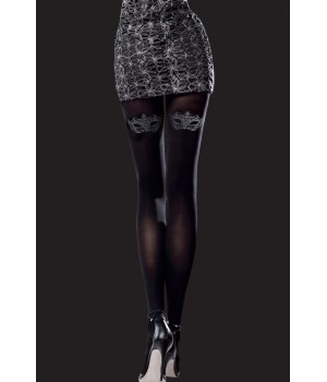 ТРИКОТАЖНІ КОЛГОТКИ ВЕНЕЦІЯ 50 2 чорні