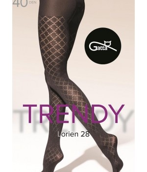 КОЛГОТКИ GATTA LORIEN WZ 28 NERO /5