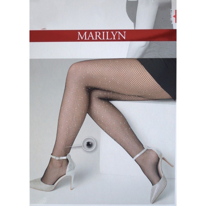 Чорні колготки 3/4 від MARILYN CHARLY F10