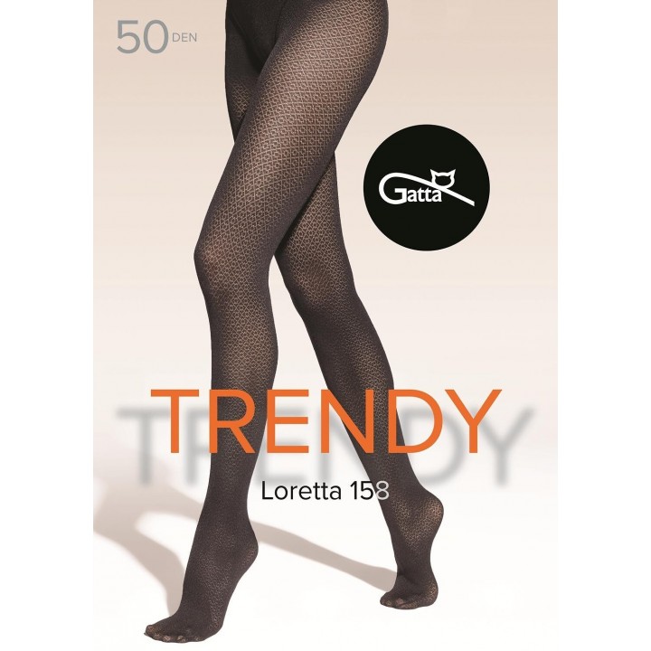 КОЛГОТКИ GATTA LORETTA 50 WZ 158 NERO /4