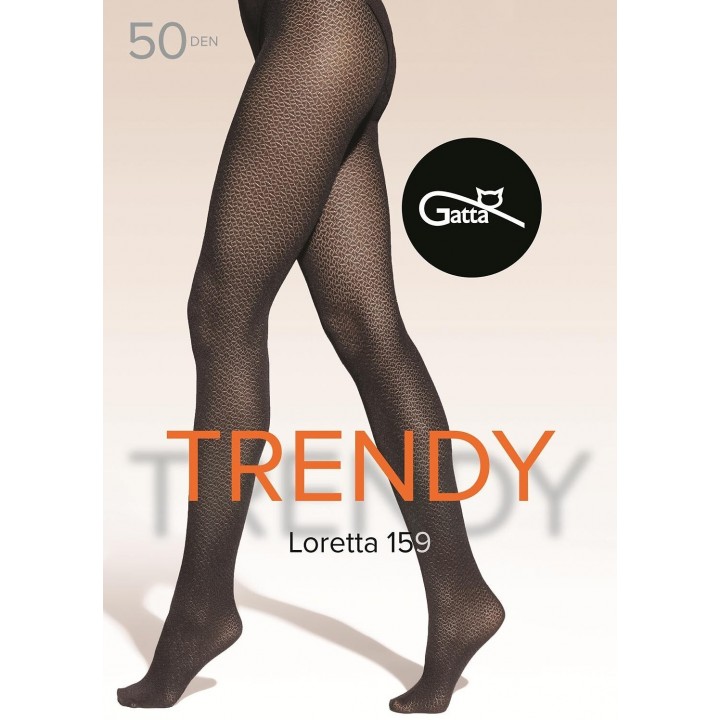 КОЛГОТКИ GATTA LORETTA 50 WZ 159 NERO /3