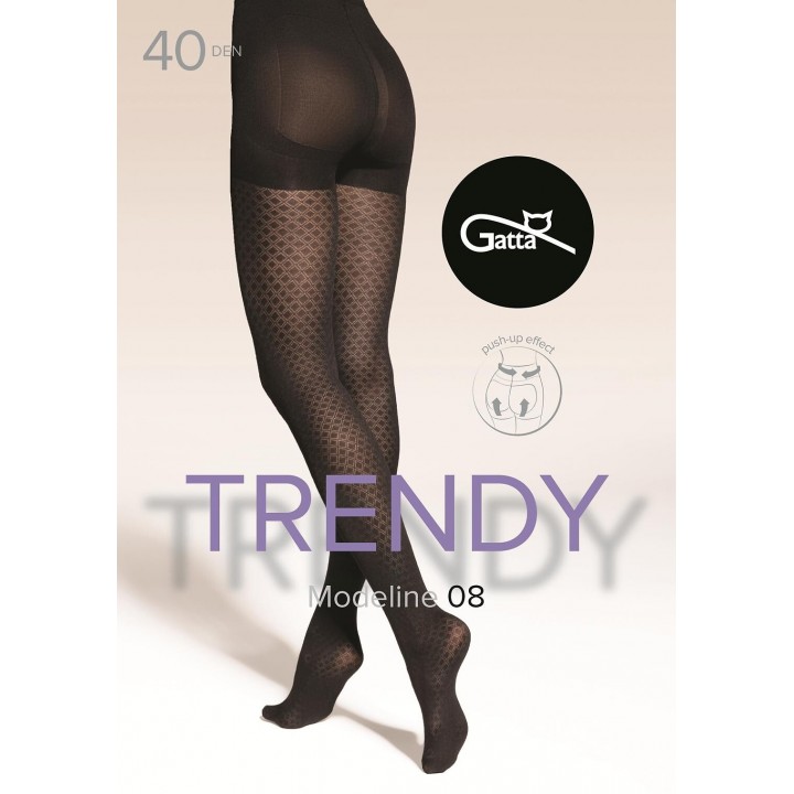 КОЛГОТКИ GATTA MODELINE 40 WZ 08 NERO /5