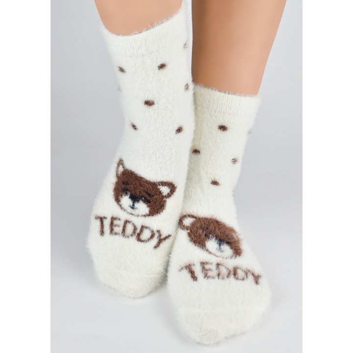 SKARPETY NOVITI SP016-G-01 PUCHATE TEDDY 27-30