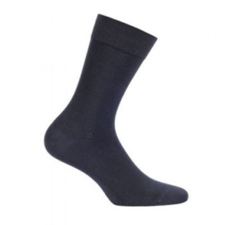 WOLA NATURAL MEN'S SOCKS BAMBOO GRAPHITE 86 42-44