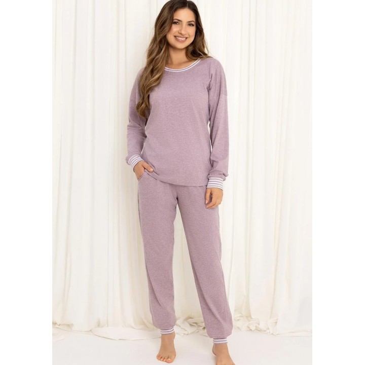 ЖІНОЧА ПІЖАМА REGINA 718 ФІОЛЕТОВИЙ /L