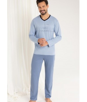 Мужская пижама REGINA 495 синяя /3XL
