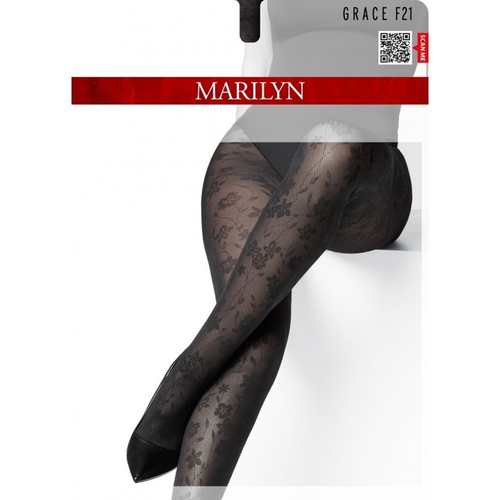 Колготки MARILYN GRACE F21 ЧОРНІ 1/2