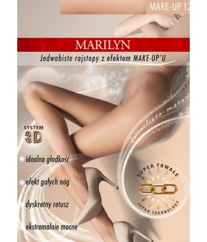 Колготки для макияжа MARILYN 12 бежевые /4