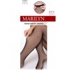 Колготки MARILYN CHARLY 2-в-1 чорно-бежеві 1/2