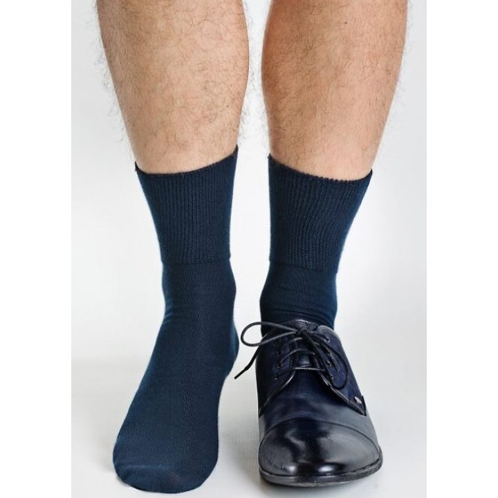 Махровые носки REGINASOCKS SILTEX 4928 темно-синие 39-42