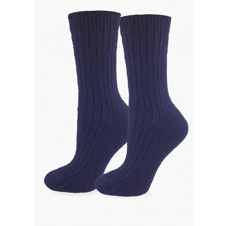 ШКАРПЕТКИ MARILYN АНГОРА F28 ТЕМНО-СИНІ