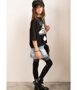 КОЛГОТКИ KNITTEX TWILIGHT NERO 140-146