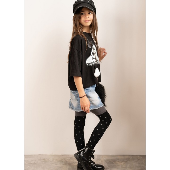 КОЛГОТКИ KNITTEX TWILIGHT NERO 140-146