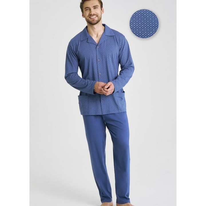 ПІЖАМА TARO 3485 DEREK AW26 01 / 5XL
