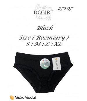 ЧОРНІ ТРУСИ DCPOLO 27107 MICROMODAL