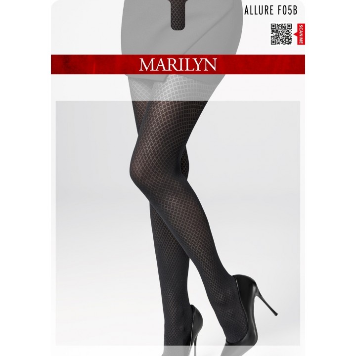 Колготки MARILYN ALLURE F05B ЧЕРНЫЕ 5