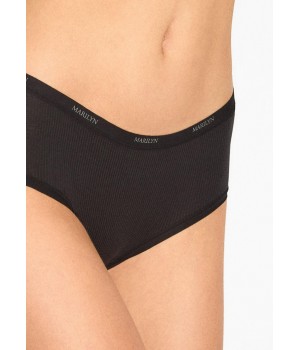 Термоактивные трусики MARILYN BAMBOO, черные /XL