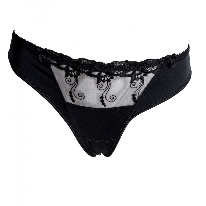 Черные трусы GORTEKS CAROLINE STR M