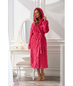 ЖІНОЧИЙ ХАЛАТ L&L 2554 VALENTI MALINA /XL
