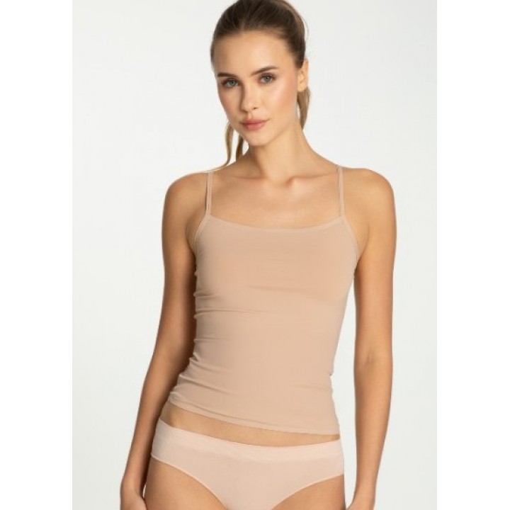 М'ЯКА ТА ГЛАДКА СОРОЧКА JULIMEX БЕЖЕВИЙ /S