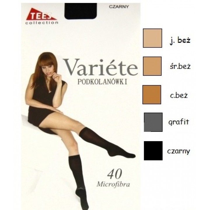 ШКАРПЕТКИ ДО КОЛІН З МІКРОФІБРИ універсальні, середньо-бежеві