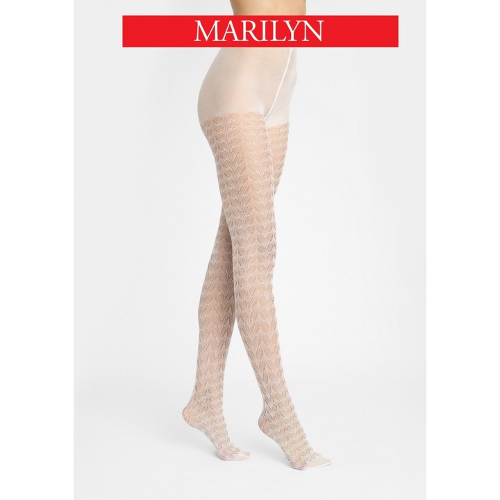Колготки Marilyn Stella C20, молочні, 1/2